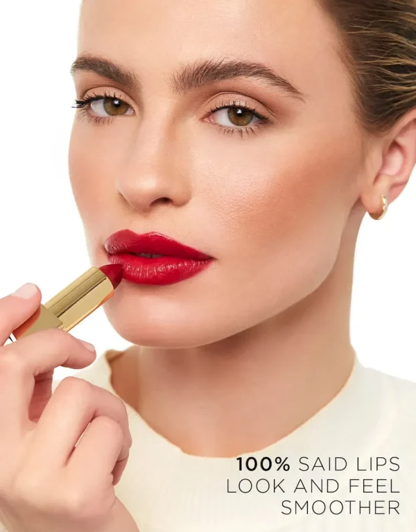 Unlocked Satin Crème Lipstick Red 0 - Image 7