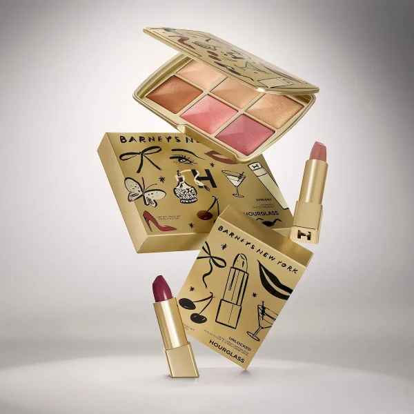HOURGLASS & BARNEYS NEW YORK UNLOCKED SATIN CRÈME LIPSTICK  DUO - Image 2
